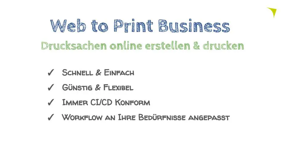 Web to Print Business für Unternehmen die online effizient drucken