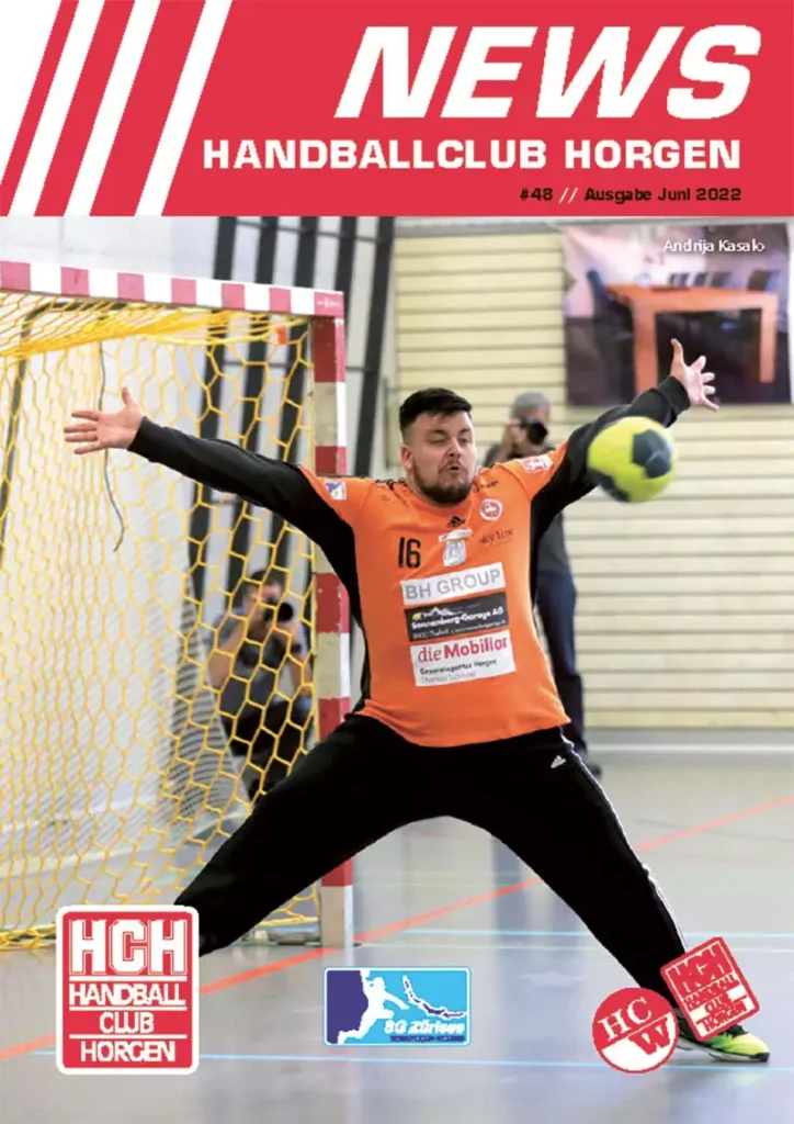 News Handballclub Horgen Vereinsmagazin