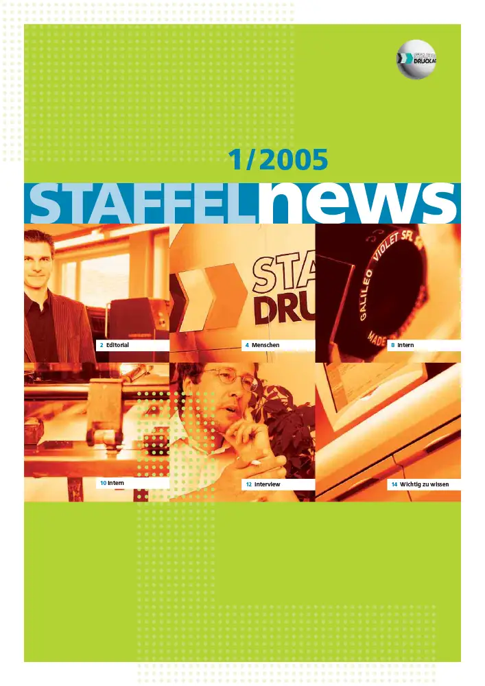 StaffelNews Ausgabe 2005/1 1