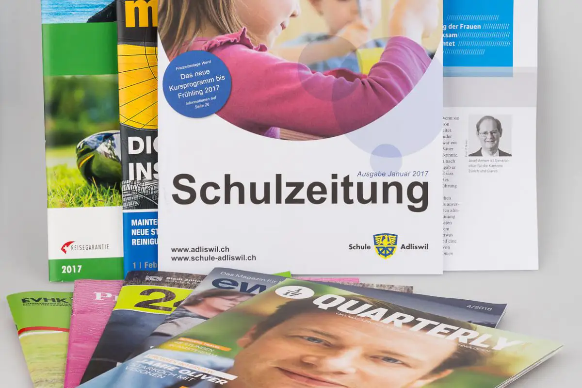 Schülerzeitung Offset gedruckt