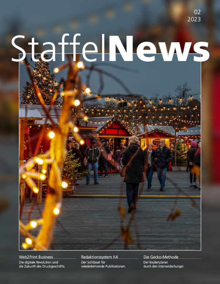 Titelbild der StaffelNews Ausgabe 2023/2