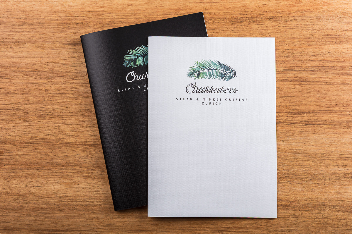 Menu Cards: Matte, Scratch-Resistant with Subtle Embossing